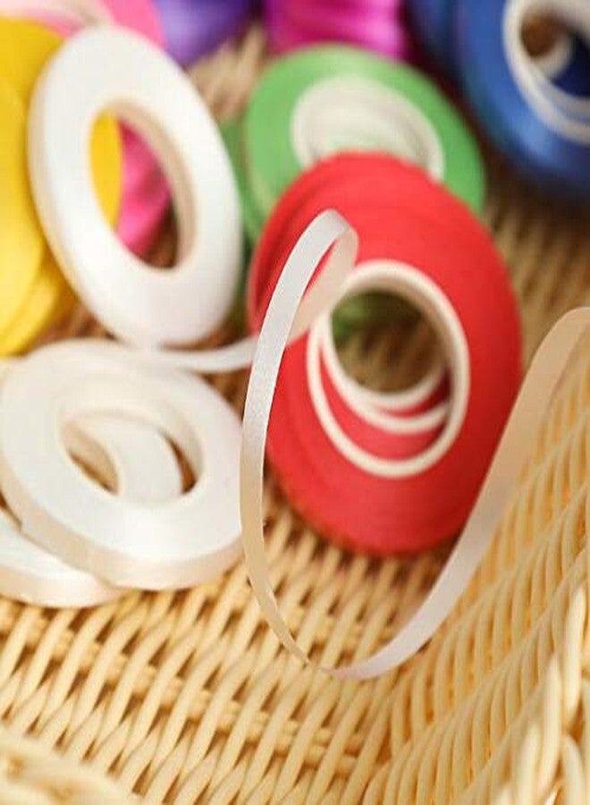 DNHCLL 10 Rolls Metallic Curling Ribbons Balloon Ribbon for Parties, Festival, Florist, Crafts and Gift Wrapping(10 Colors,10 Meters per roll) - Image 2